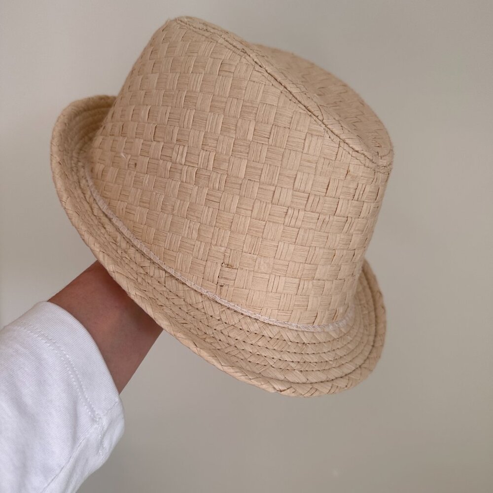 Fedora Woven Hat - Natural